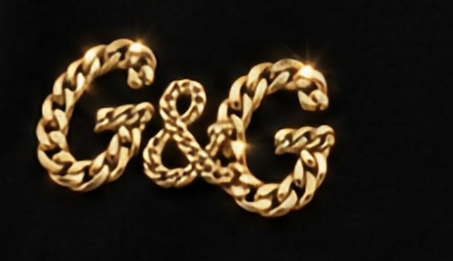 G&G gold chain logo